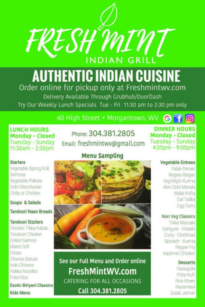 Fresh Mint Menu Guide